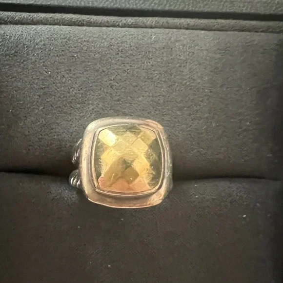 David Yurman Albion Ring in Gold and Silver - Picture 7 of 8